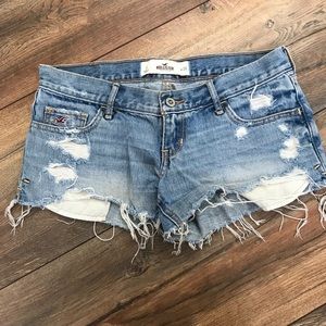 Hollister distressed shorts